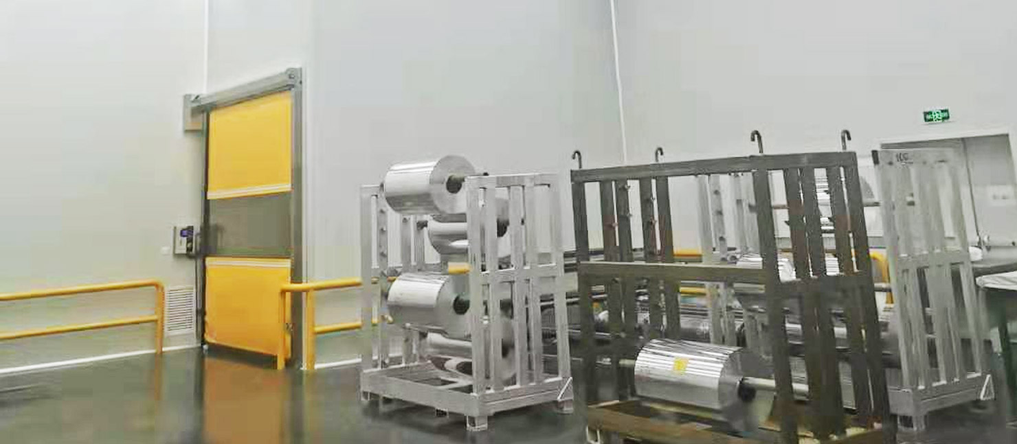 鋁箔分切十萬級凈化車間安裝工程